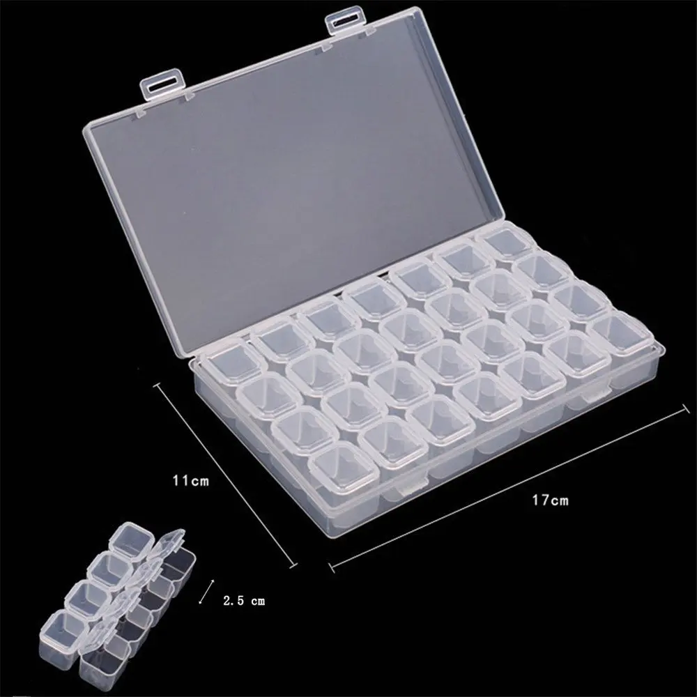 28 решеток разборные алмазные аксессуары для вышивки коробка алмазной живописи