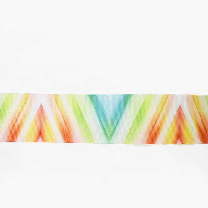 Лента-корсаж Складная с радужным градиентом 38 мм