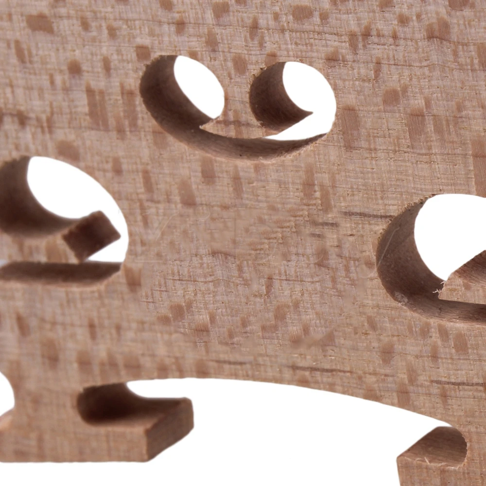 Yibuy Burlywood Maple скрипичный мост для 4/4 полноразмерной упаковки 60|Детали и аксессуары