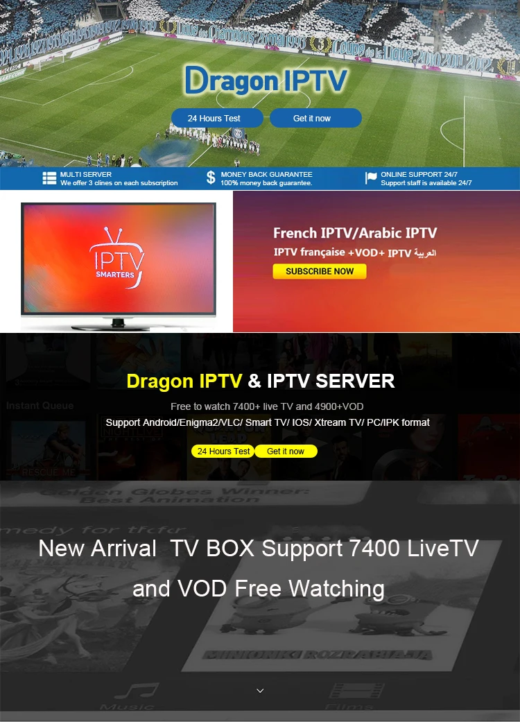 Чешский IP tv подписка Европа Франция Испания Италия Португалия IP tv Abonnement 7400+ прямые каналы для Android BOX m3u mag Smart tv