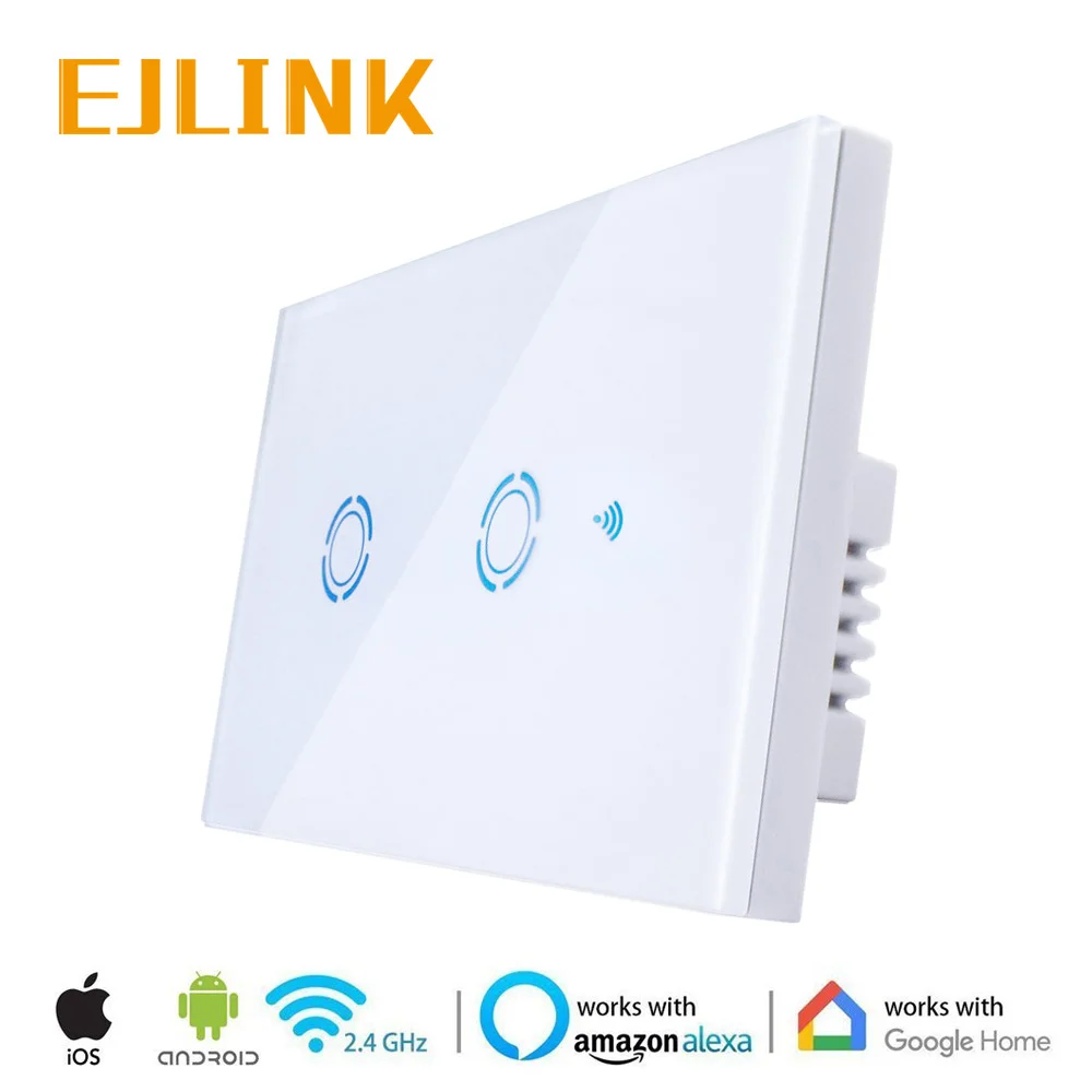 EJLink беспроводной Wifi переключатель для автоматизации умного дома стандарт США 10A