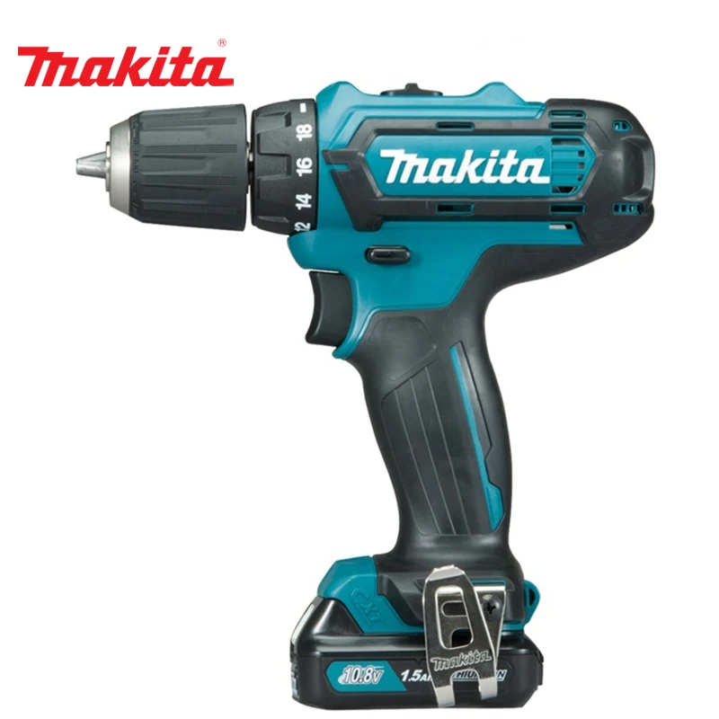Дрель шуруповерт аккумуляторная Makita DF331DWYE (Напряжение аккумулятора 10.8 В емкость
