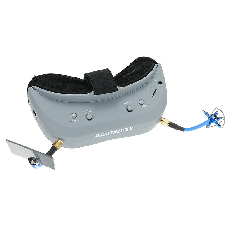 Aomway Commander Goggles V1 2D 3D 40CH 5 8G FPV видео гарнитура с головным трекером Поддержка HD порт DVR