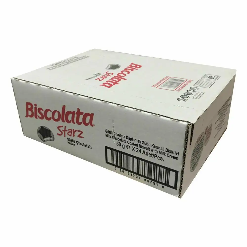 Солен бисколата Старз 50 гр(24 шт) вкус Халяль из Турции