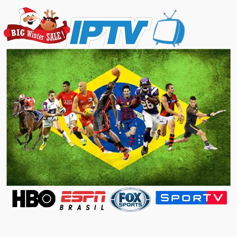 Бразилия IPTV HDTV Smart M3U Hotclub для Android Box Латинская Америка iptv|ТВ-приставки и