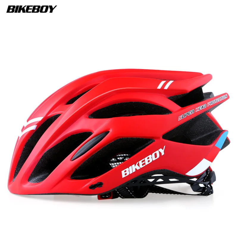 

2019 Bikeboy New Cycling Helmet Trail Xc Bicycle Helmet In-mold Mtb Bike Helmet Casco Ciclismo Road Mountain Helmets Safety Cap