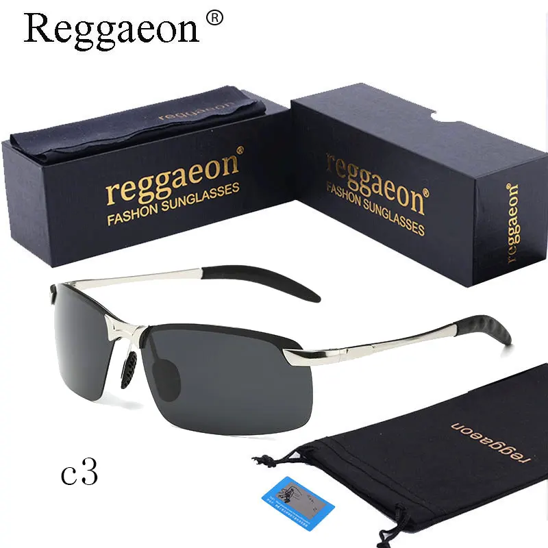Солнцезащитные очки reggaeon поляризационные для мужчин и женщин UV 400 Классические