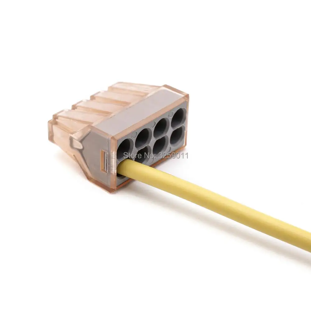 1 шт. разъем проводки для соединительных коробок 8 Pin Клеммная колодка проводника