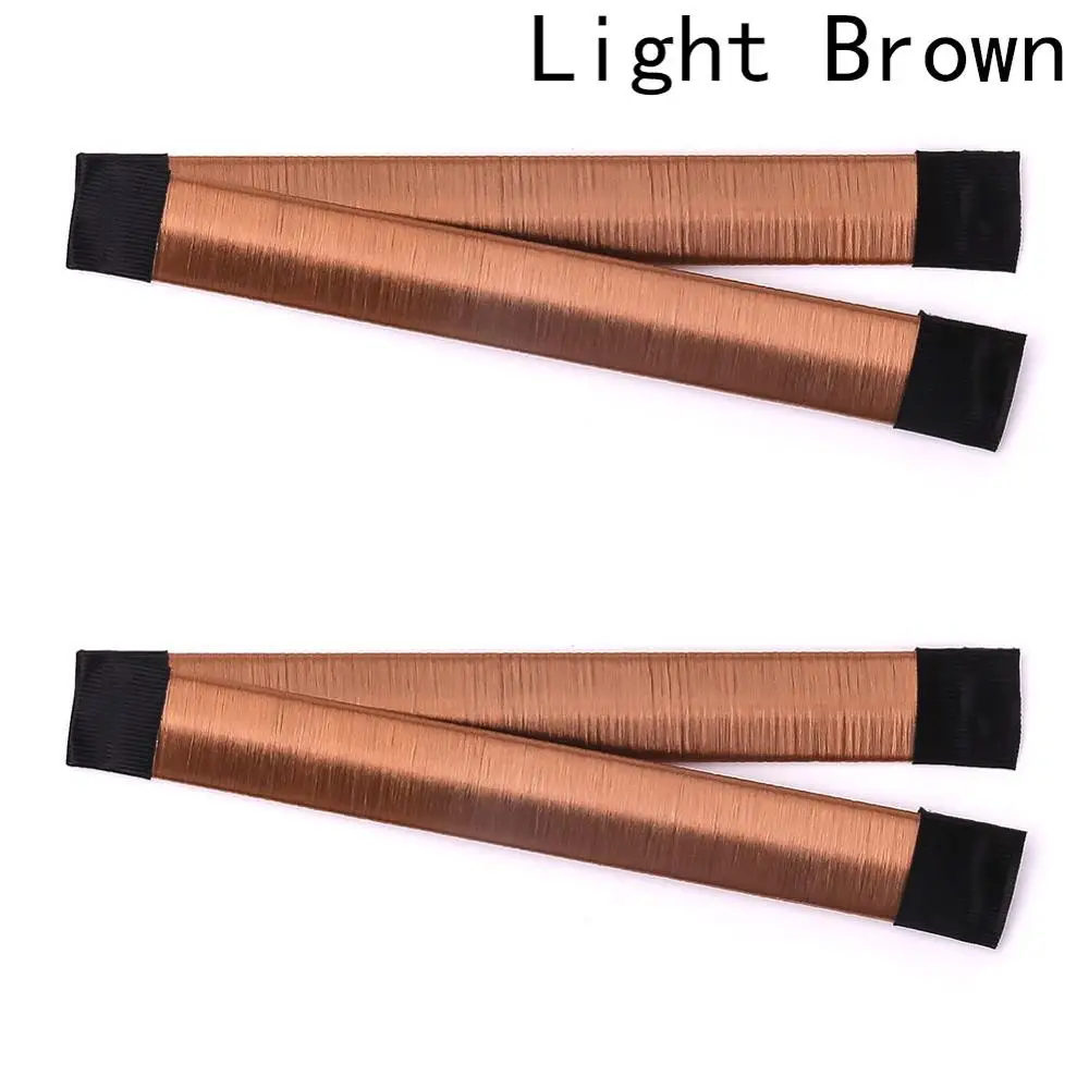 Brownish yellow 1 шт., производитель для женщин, девочек, детей, волшебный Стайлинг для волос, булочка для пончиков, булочка для волос, заколка для волос, сделай сам, Пончики для волос, булочки - Цвет: Brownish yellow