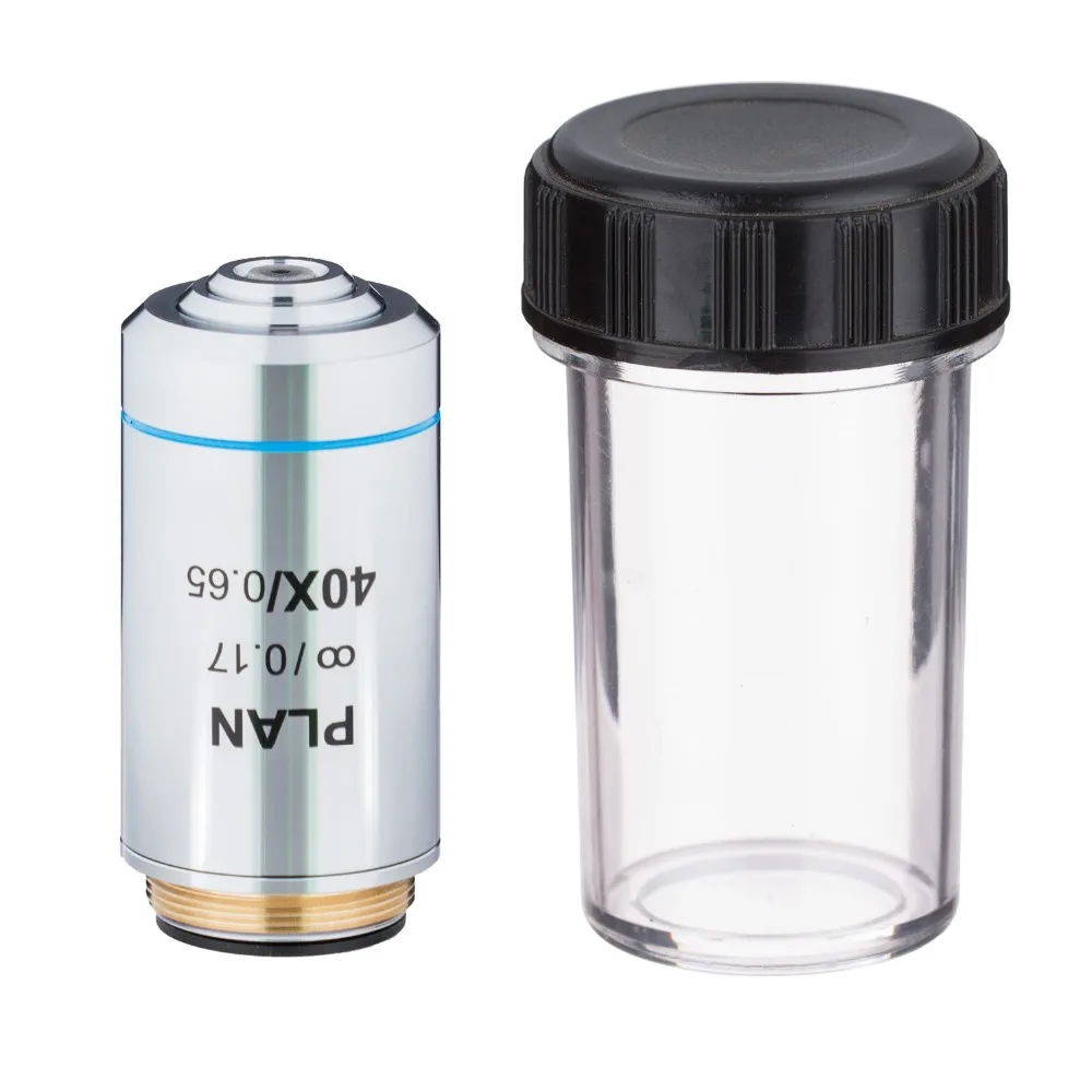

AmScope 40X (Spring) Infinity Plan Microscope Objective PA40X-INF