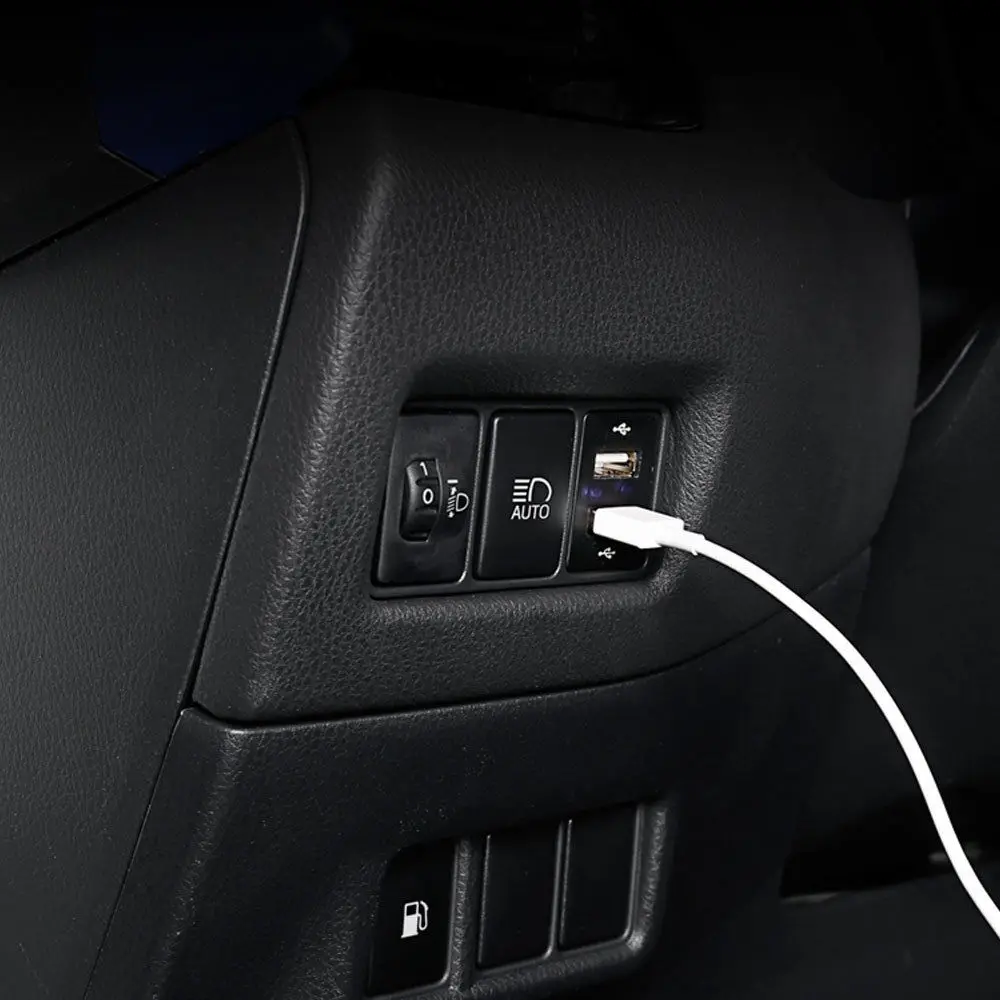 Для TOYOTA C-HR CHR 2016-2017 Автомобильная Консоль 2 USB коннектор зарядное устройство
