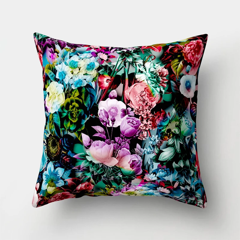 BLRISUP Современная стильная Цветочная декоративная подушка для дома чехол в