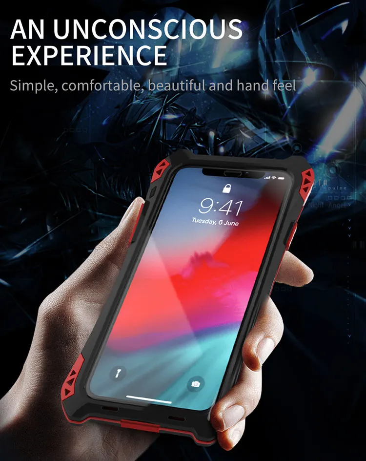Металлический чехол для iPhone 11 Pro Max чехол противоударный алюминиевый Gorilla glass Siliocne Твердый защитный чехол для iPhone X чехол для Max XR