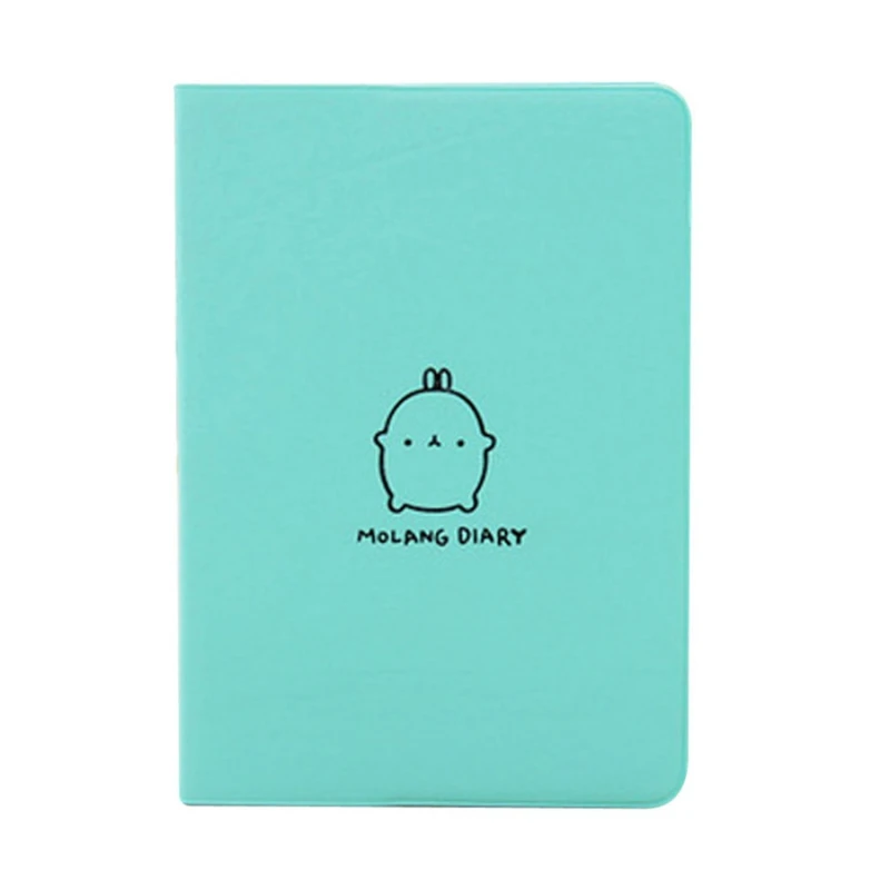 Календари Блокнот Творческий Kawaii Мультфильм Molang кролик дневник планировщик программы повестки дня cuaderno ноутбук и журнал