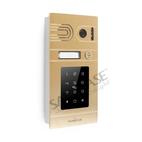 HOMSECUR 7 &quotПроводной Видеодомофон Безопасности + RFID Доступ с Монитором памяти для