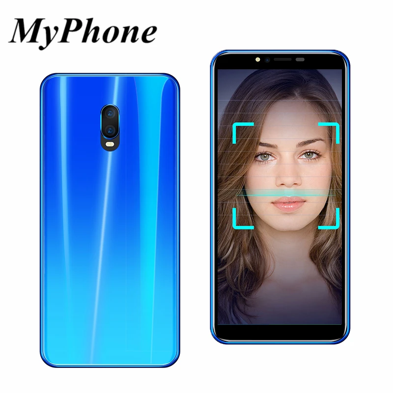 MyPhone R17 5 72 дюймов полный Экран мобильного телефона MTK6580 Android 6 0 4 ядра 1 ГБ