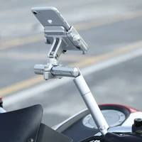 buzzlee motorcycle multifunctional expansion rack extension rotatable motorbike light expansion bracket phone holder stand