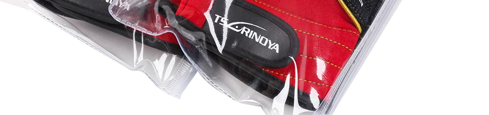 Tsurinoya 3 перчатки для рыбалки с полупальцами Размер L/XL красная ткань для дайвинга+ PU материал противоскользящие перчатки рыболовные аксессуары охотничьи перчатки
