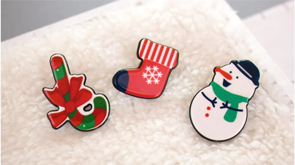 12 шт./партия-Детский милый мультфильм акрил Pin Девушки платье украшения, аксессуары и украшения