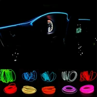 jurus 2meters atmosphere lamps car interior ambient light cold light line decorative dashboard console door light car styling
