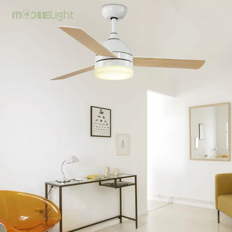 Mooielight LED Ретро Декор Энергоэффективные потолочные вентиляторы с пультом
