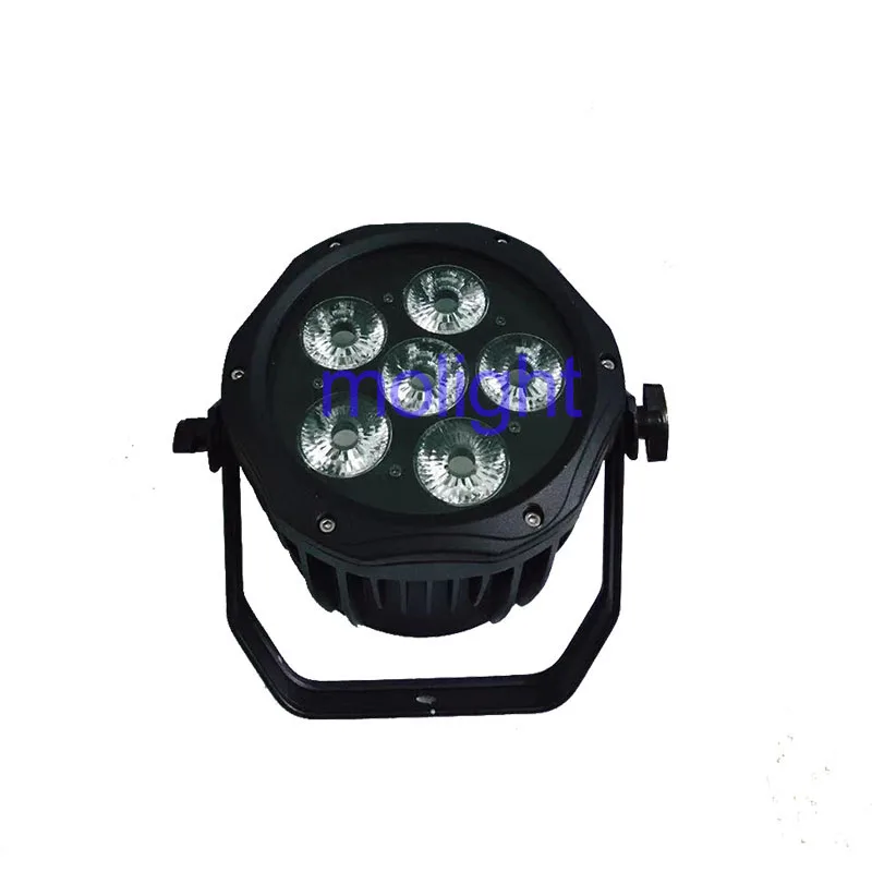 Беспроводной dmx uplight 6*18 Вт RGBWA UV Par Can с питанием от батареи светодиодный DJ Uplights IP54