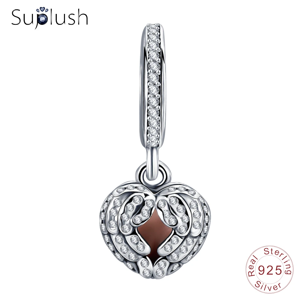 Suplush 31 стиль подвеска из 100% стерлингового серебра 925 пробы оригинальный бренд