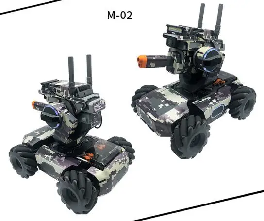 Водонепроницаемый стикер для DJI RoboMaster S1 наклейка оболочки защитная кожа батарея кожи и номерного знака кожи для RoboMaster S1 - Цвет: M-02