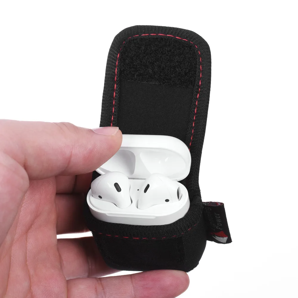 Неопреновая лайкра airpods коробка для хранения Защитная ручка переноски сумка Apple