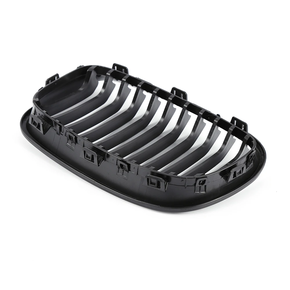 Передняя широкая решетка радиатора для BMW F20 116i 118i 120i 125i 2012-2014 глянцевый черный
