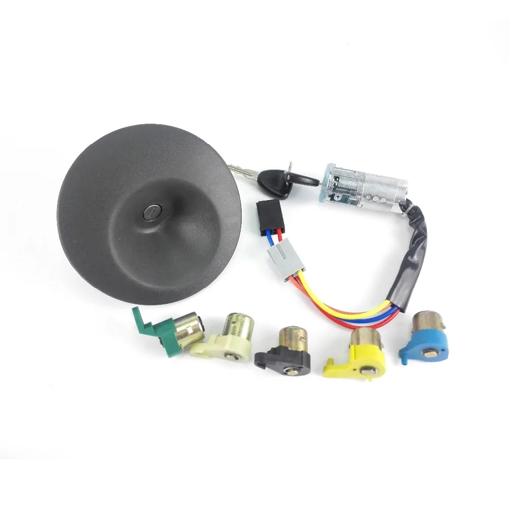 Набор блокировочных цилиндров для 97 07 7701472590|set switch|switch ignitionswitch renault |