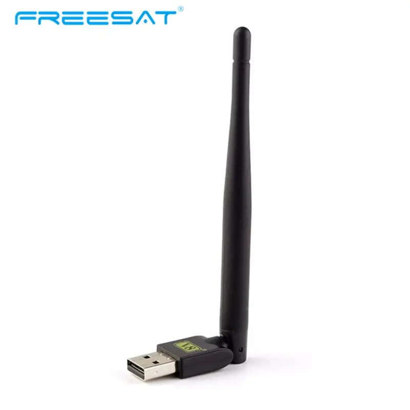 FREESAT USB Wi Fi 2 4 ГГц с антенной работает для Freesat V7 HD V8 Супер цифровой спутниковый