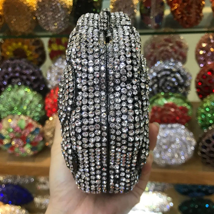 XIYUAN брендовые клатчи женские шикарные побрякушки Minaudiere хрустальные вечерние сумки Банкетный Кошелек Свадебные вечерние сумки золотые