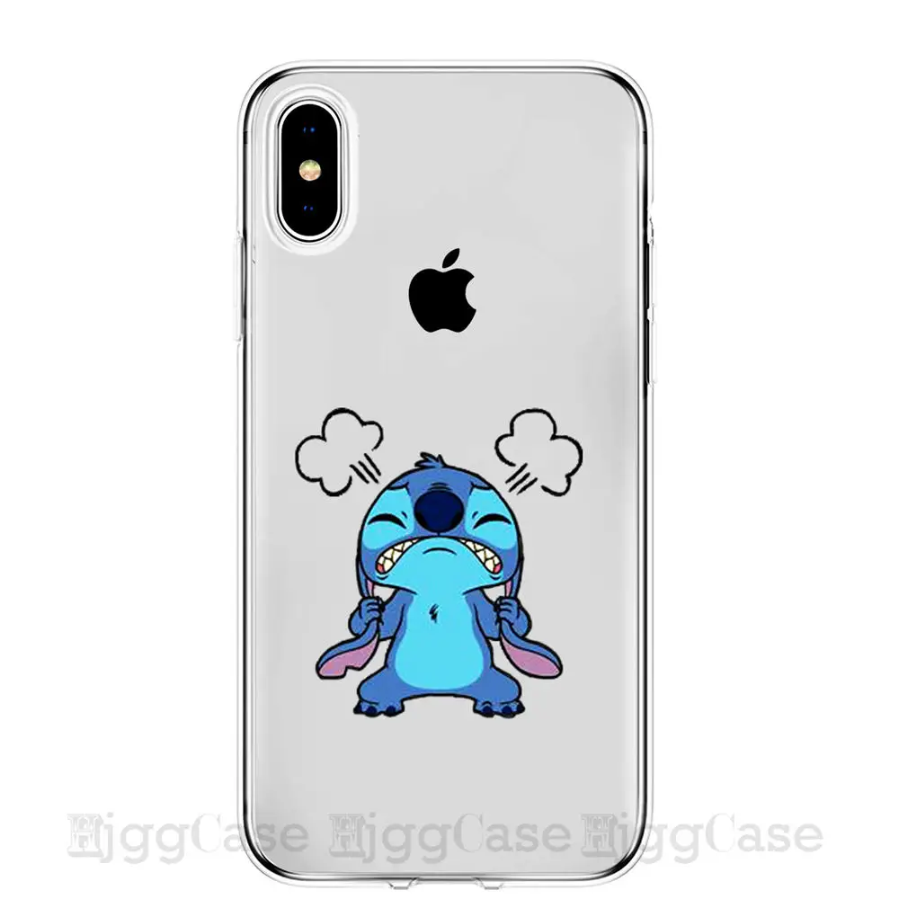 P3336 Мультяшный милый Стич Ститч чехол для телефона для iPhone 7 8 6 6s Plus X XR XS MAX 5 5S SE Мягкий силиконовый чехол из ТПУ - Цвет: P3336
