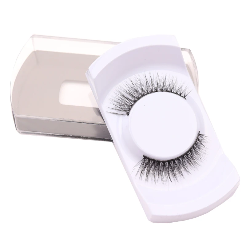 Накладные Ресницы 3D НОВЫЙ Мягкие Натуральные Ручной норки lashes расширение 1