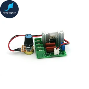 Электронный регулятор напряжения SCR, 2000 Вт, 220 В, диммер с затемнением, 25 А для управления скоростью, напряжением и температурой лампы