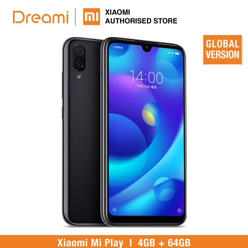 Глобальная версия Xiaomi Mi Play 64 Гб ROM 4 RAM LTE (абсолютно новый и