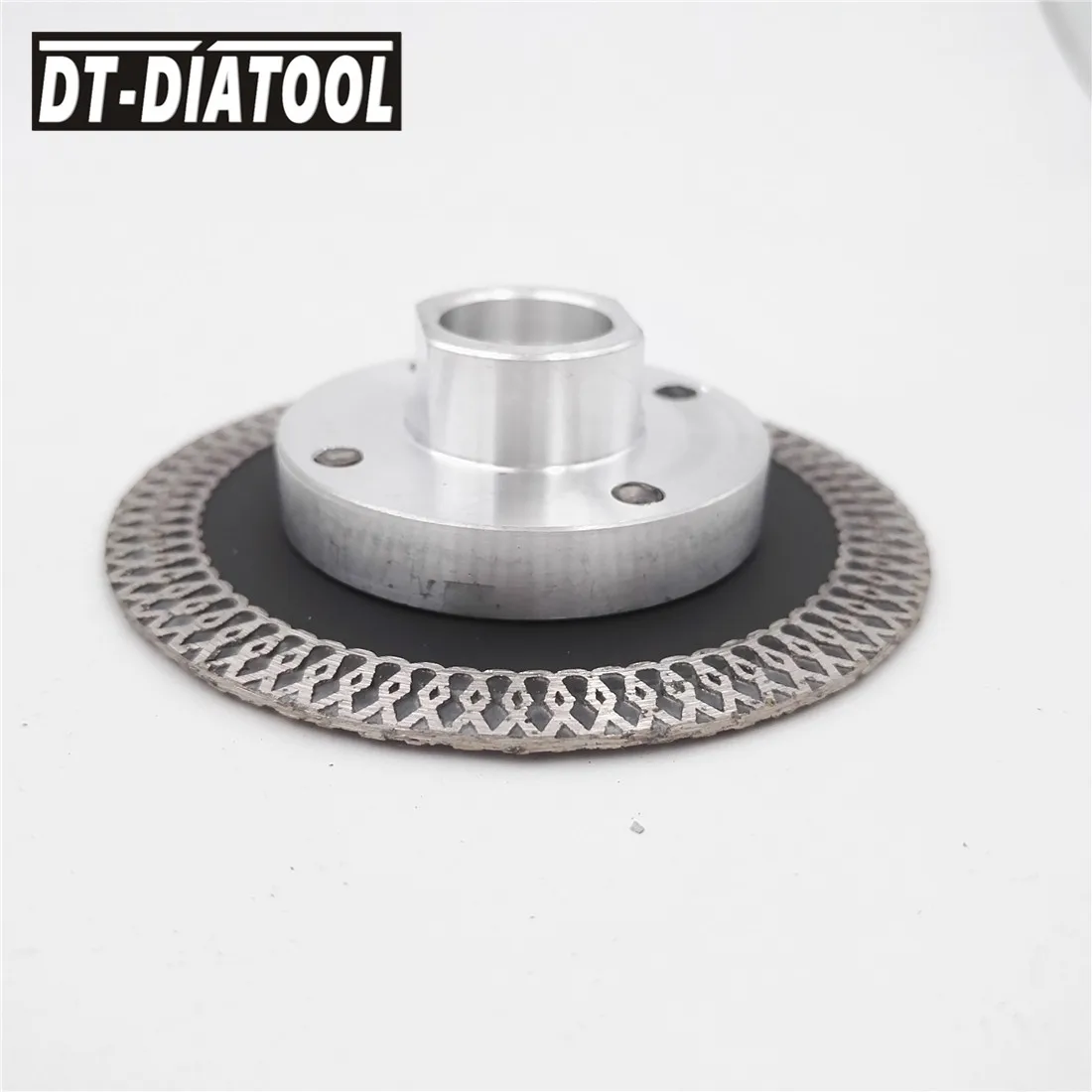 DT-DIATOOL 2 шт. 75 мм горячего прессования сетки turbo алмазной пилы 1 шт. съемный M14 фланец для резки резьба диск для камня мрамор от AliExpress WW