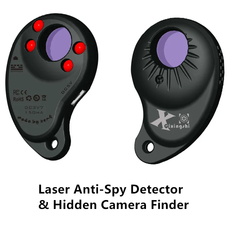 Лазерный шпионский видоискатель X для отеля, трекер с защитой от шпионский объектив для ванной комнаты, компактный портативный детектор, пр... от AliExpress WW