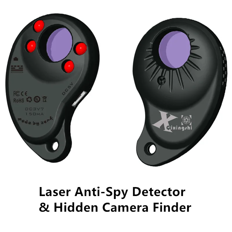 X шпиона лазера Камера Finder для отеля Ванная комната анти шпионский объектив