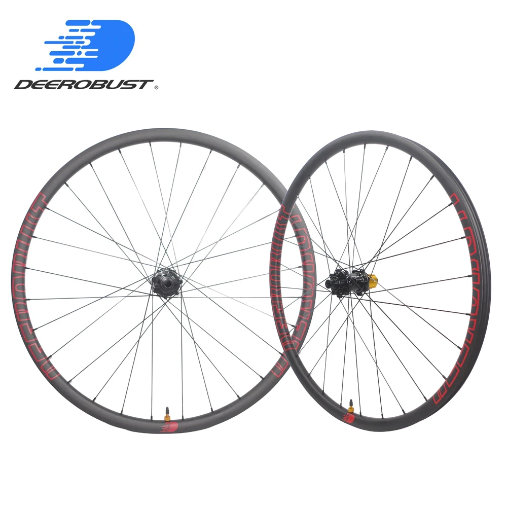 1250g High-End 27.5er 29er 30 мм Ширина Горный или Кроссовый велосипед гоночный карбоновые колеса бескамерная покрышка ось для колес горного велосипеда комплект велосипедных колес 28 отверстий