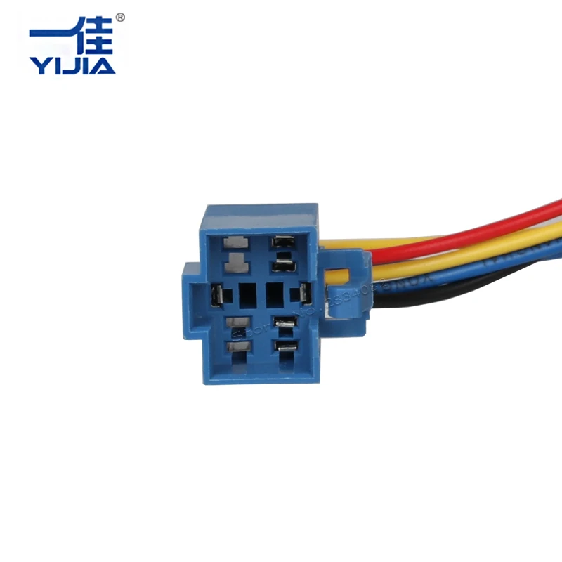 Wiring Socket Plug connector line for 25mm 30mm metal push button switch 6 pin DIY accessories high quality parts | Обустройство дома