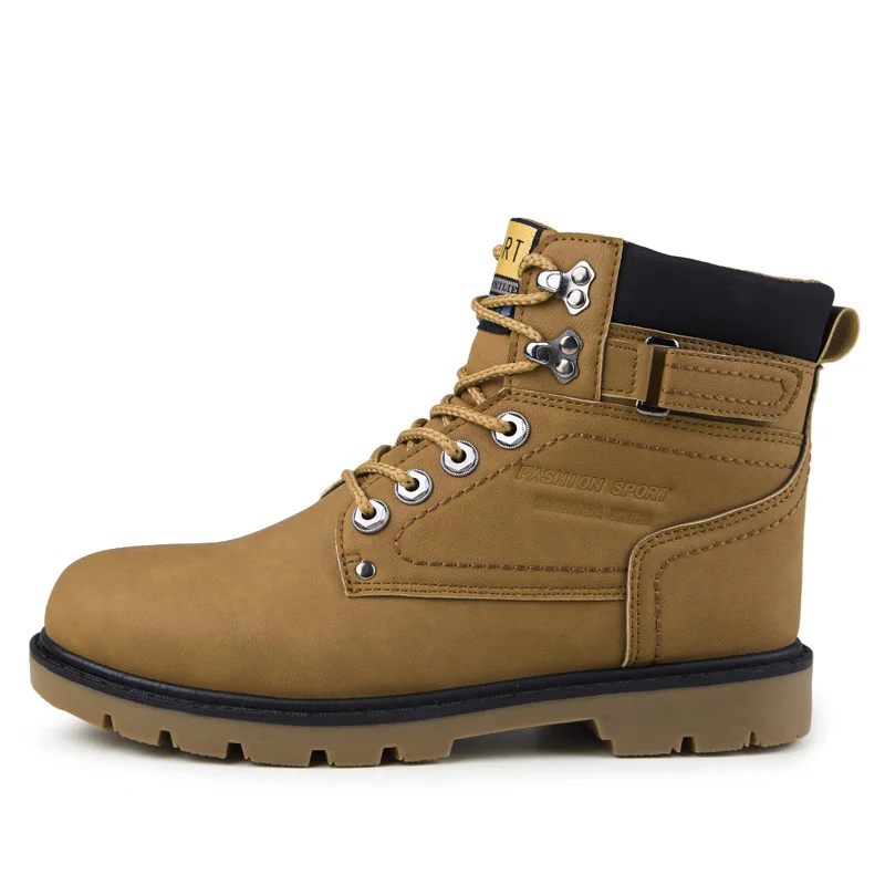 

2018 Autumn new men's shoes outdoor large size casual shoes men's boots Martin boots men