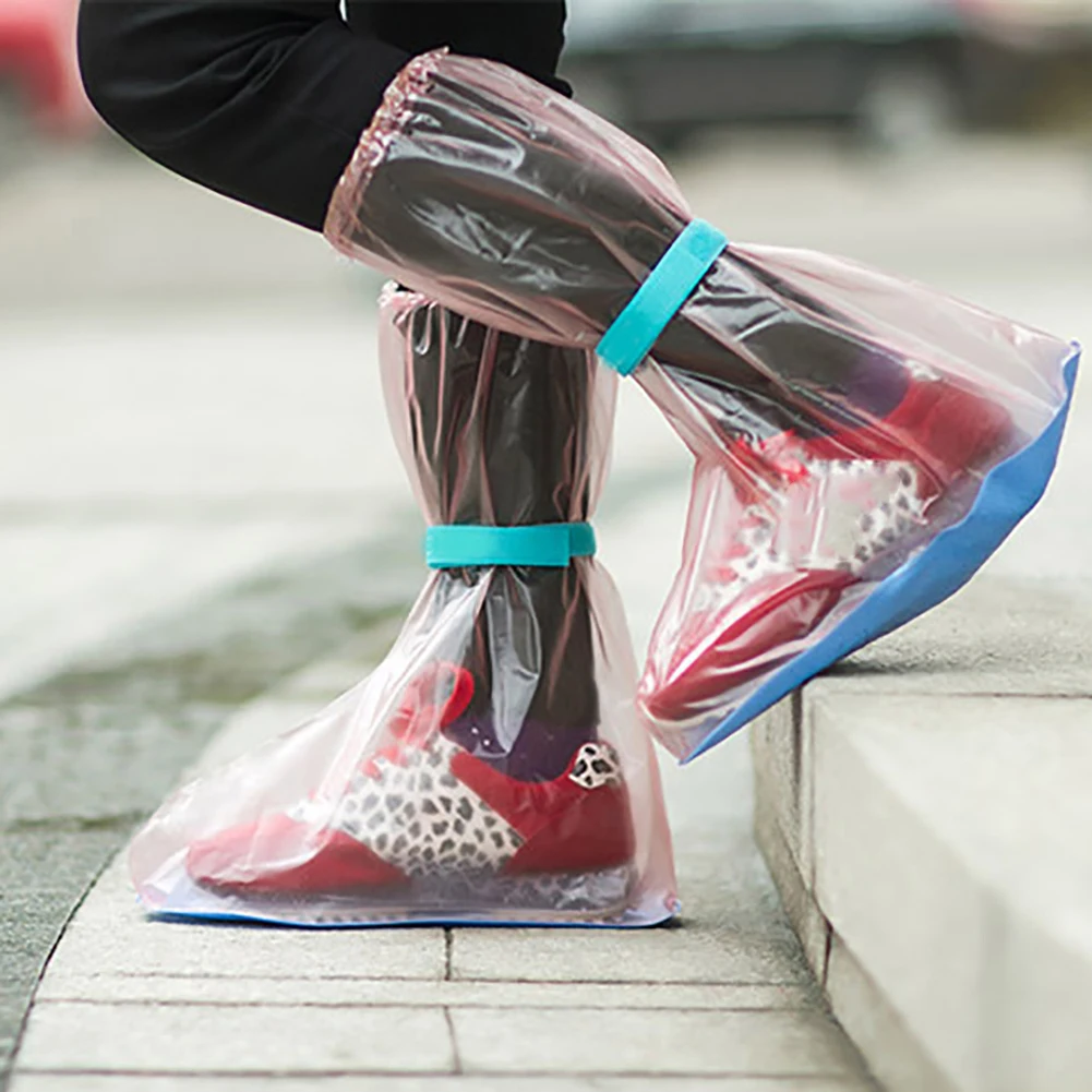 Портативные непромокаемые ботинки унисекс Нескользящие водонепроницаемые для