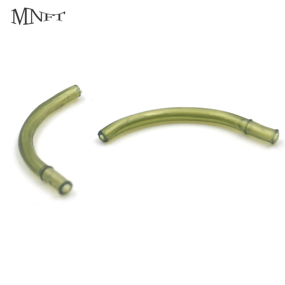

MNFT 200Pcs Line Aligner for Hair Rigs Carp Fishing Rig Aligners Rig Hook Sleeve Accessories