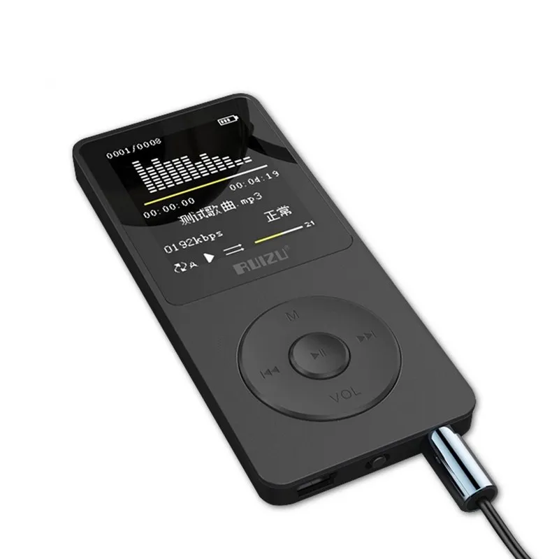 Английская версия MP3 плеер Ультратонкий 8 ГБ хранения и 1 дюймов Экран может