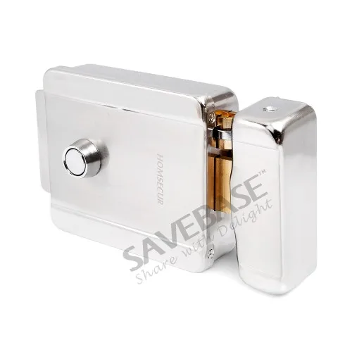 HOMSECUR(BM701HD-S+ BC091HD) " проводной AHD1.3MP видео и аудио умный дверной звонок с наружным мониторинга BM701HD-S+ BC091HD - Цвет: Electric Lock