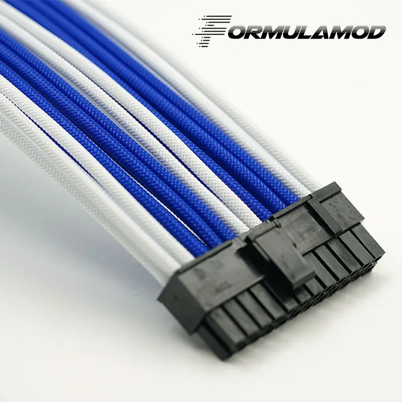 FormulaMod Fm-ATX24P-D ATX 24Pin материнская плата силовые удлинители 18AWG многоцветные