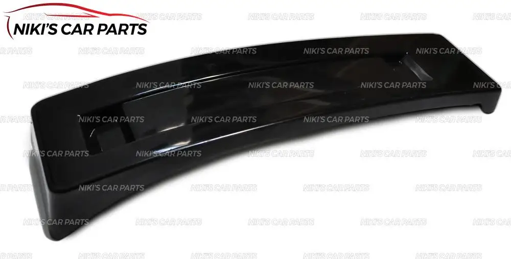 Подиум рамки номерного знака для Mitsubishi Lancer X FL 2011 2015 на переднем бампере ABS