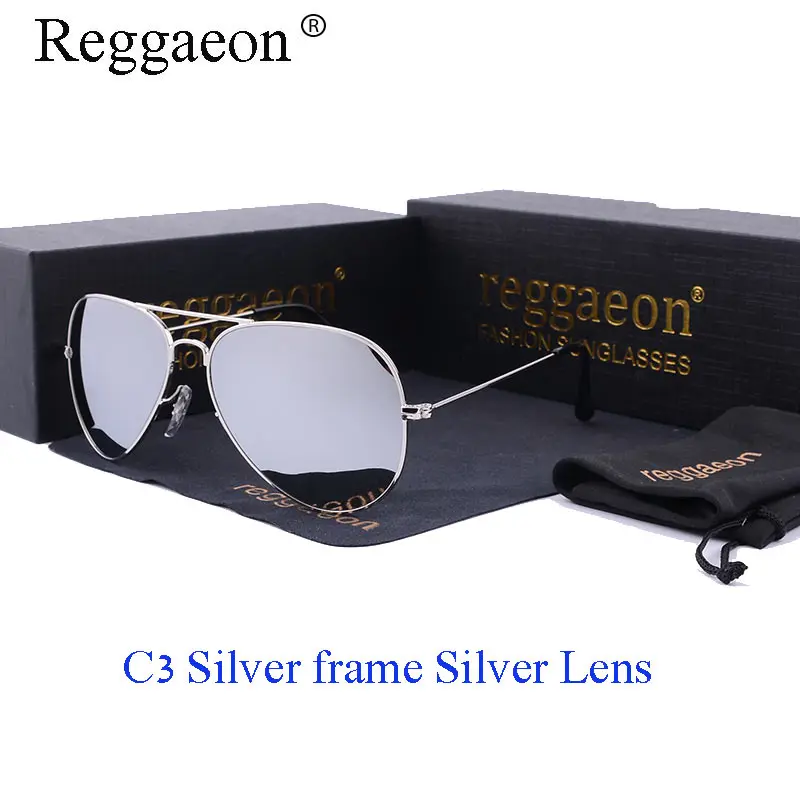 Reggaeon брендовые солнцезащитные очки в классическом стиле стекла солнцезащитных